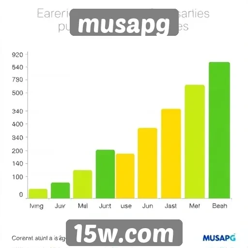 Estatísticas de usuários ativos no musapg