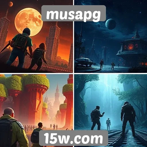 Evolução dos gráficos em jogos no Musapg ao longo do tempo