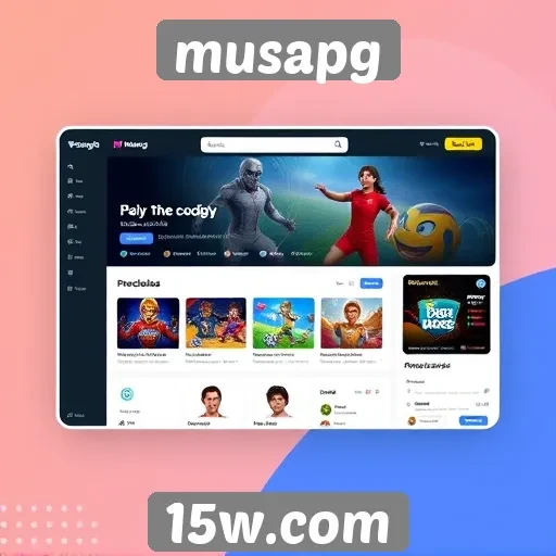 Mudanças na interface do usuário do musapg